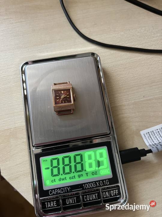 Zegarek złoty 583 damski Nisko