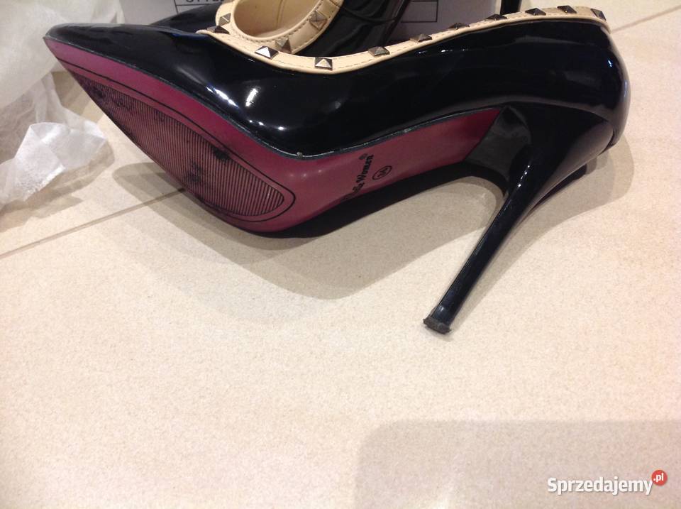 Buty Szpilki z Ćwiekami Damskie ala Chanel 36 j lubuskie Nowa Sól