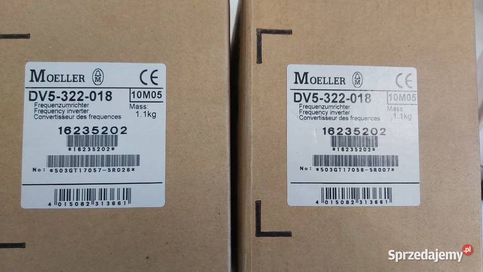 Falownik jednofazowy Moeller DV5322018 018kW 16A Wyszków