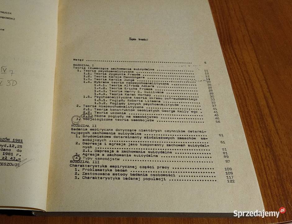 Osobowościowe korelaty prób samobójczych u pomorskie Gdańsk