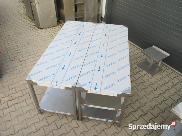 Stół Gastronomiczny Centralny Z 2 Półkami Gastronomia Ostrów Wielkopolski