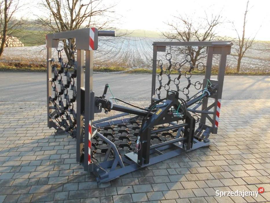 METALTECHNIK Włóka łąkowopolowa rozkładana nieuszkodzony Krasnobród