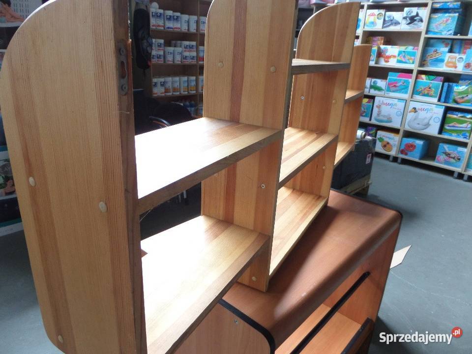 Półka wisząca sosnowa na książki 152x74x20 152cm Warszawa sprzedam