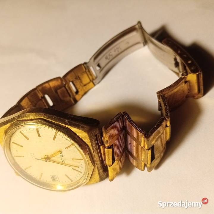 Zegarek męski pozłacany poljot Wałbrzych