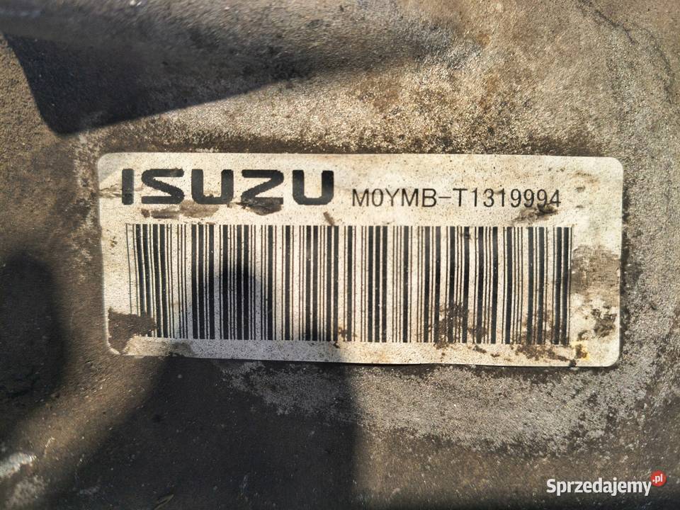 SKRZYNIA BIEGÓW Isuzu Grafter N N35 30 TD osobowe lubelskie Chełm