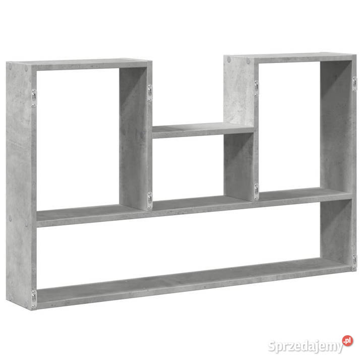 Półka ścienna szarość betonu 99x15x60 WM853239 Warszawa sprzedam