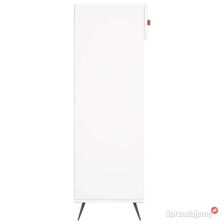 Szafka na buty biała 60x35x105 materiał Warszawa