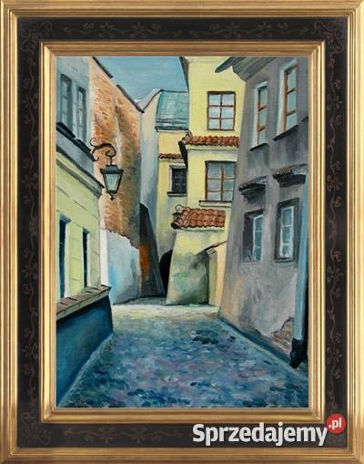 Obraz olejny Lublin Ku Farze