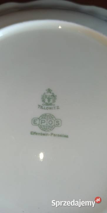 Patera EPOS Tillowitz Elfenbein Porzellan Gdańsk