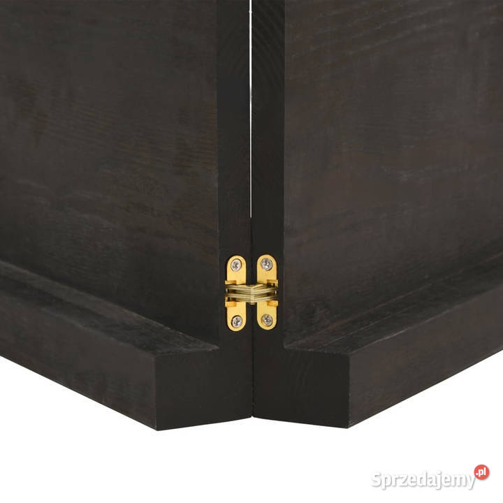 Blat stołu ciemnobrązowy 120x60x26 lite drewno Blaty Warszawa