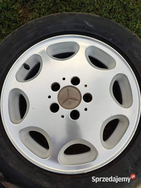Mercedes w140 felgi 16 oryginał polerowane KPL łódzkie Aleksandrów Łódzki