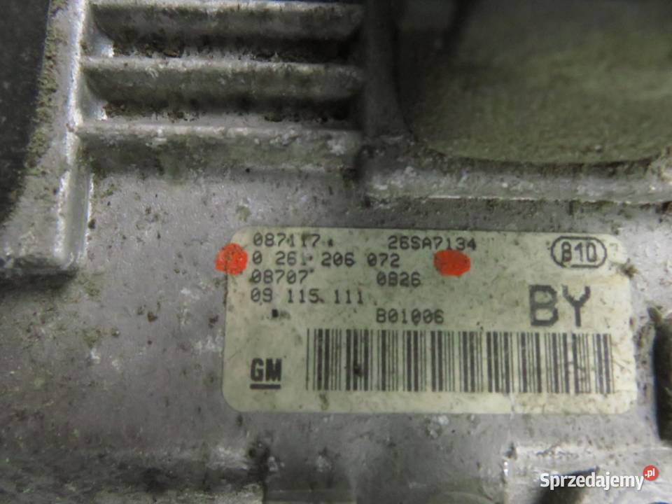 STEROWNIK OPEL CORSA C 10 12V 0261206072