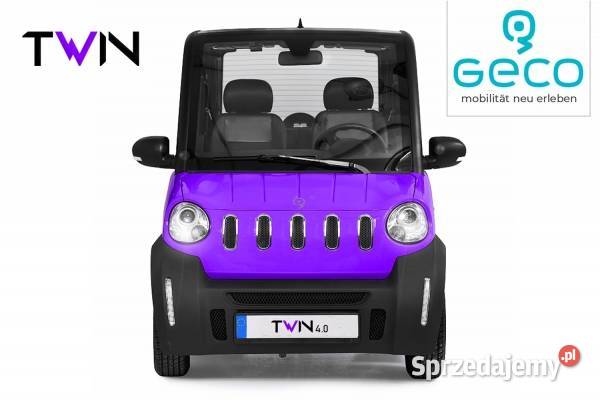 Geco TWIN 40 autko skuter elektryczny pojazd Rok produkcji 2022 Pozostałe Łańcut sprzedam