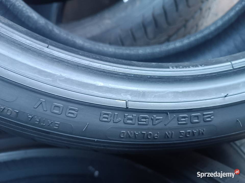 Komplet opon lato 20545r18 Międzychód