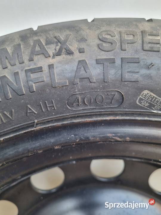 Audi Seat Vw Golf V KOŁO DOJAZDOWE dojazdówka Janów