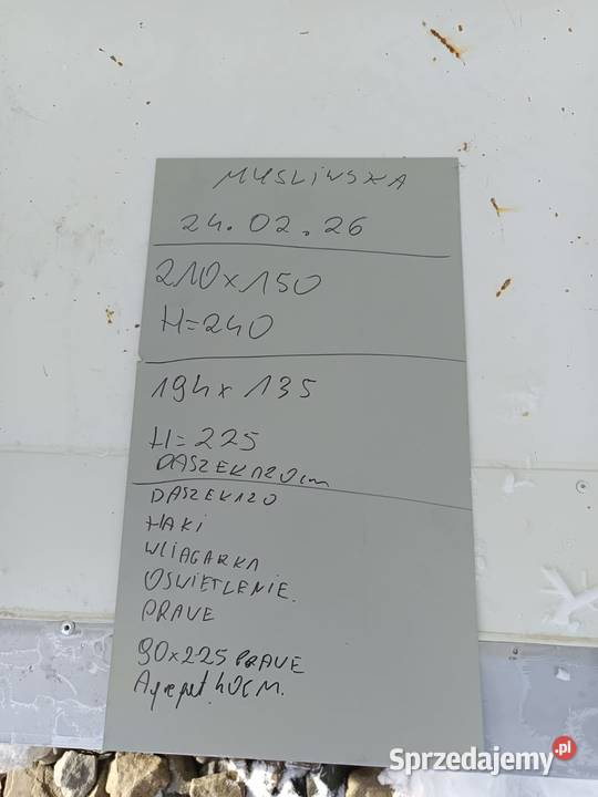 Komora chłodnicza zewnętrzna myśliwska małopolskie Limanowa sprzedam