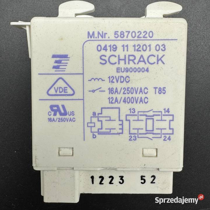 Przekaźniki grzałki Miele MN5870220 Jasienica sprzedam