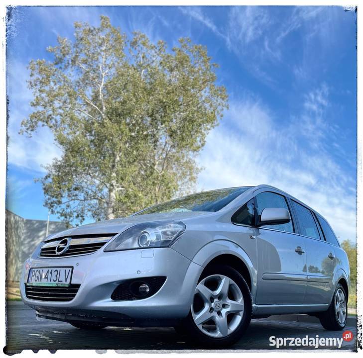 Opel Zafira B sprowadzony