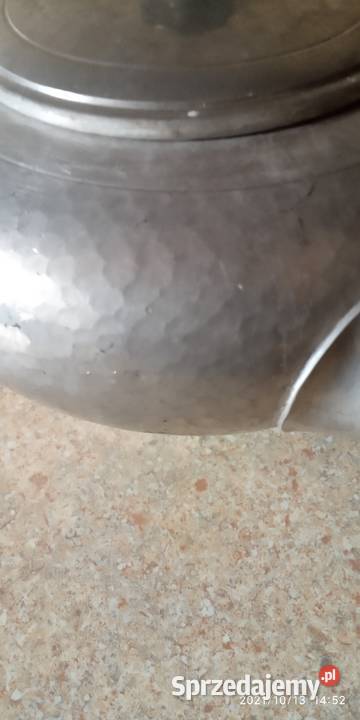 stary czajnik z cyny Pozostałe Pozostałe Nowy Targ sprzedam