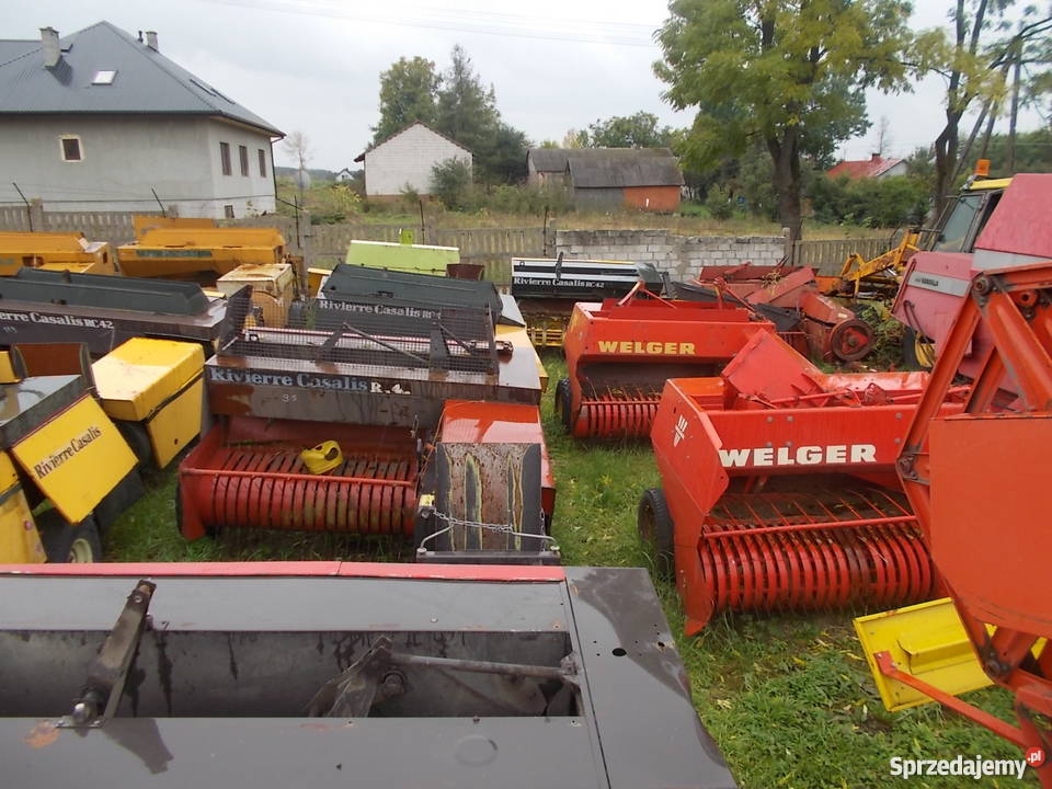Prasy kostkujące Claas Markant 40 Markant 41 Rejowiec Fabryczny