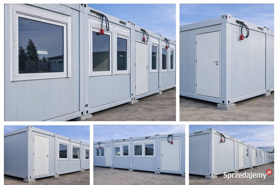Kontenery modułowe 45 m komplet 3 z WC Sprzedaż Racibórz