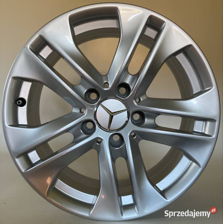 Mercedes W204 4xOryginalne felgi 7Jx16 ET43 aluminiowe Zgorzelec