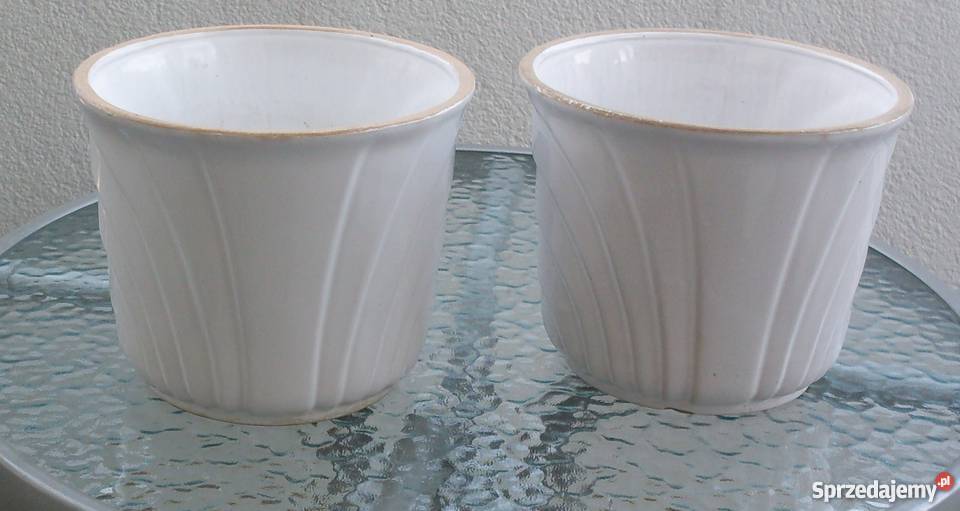 DONICE CERAMICZNE BIAŁE Poznań