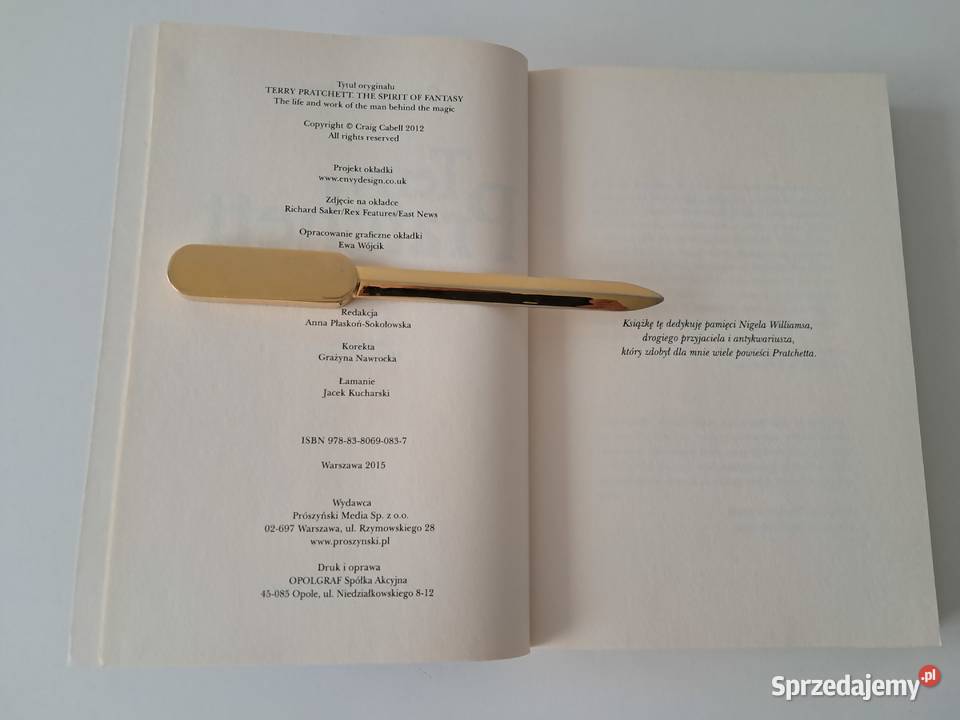 Książka Terry Pratchett Życie i praca z magią w Kraków sprzedam