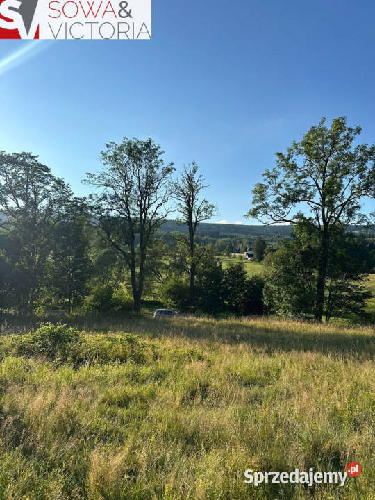 Piękne działki budowlane przełęczy Kowarskiej utwardzona Leszczyniec