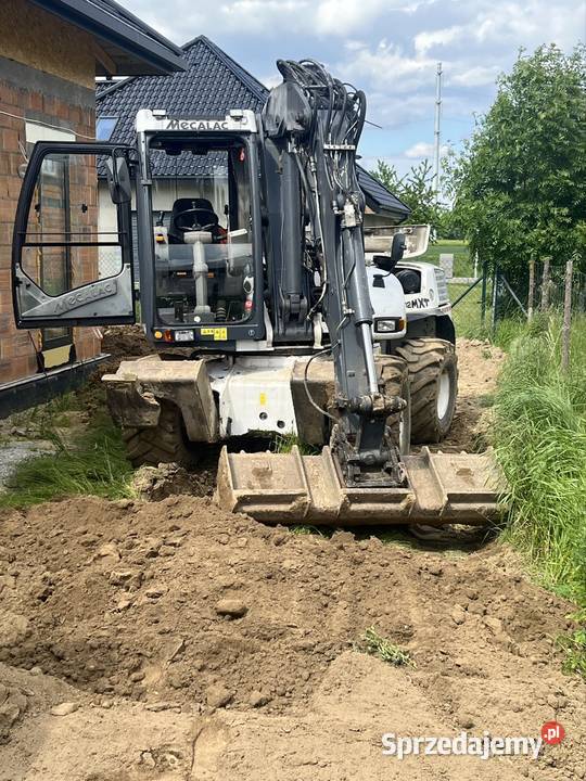 Usługi koparko ładowarki Wykopy, roboty ziemne Bielany Wrocławskie