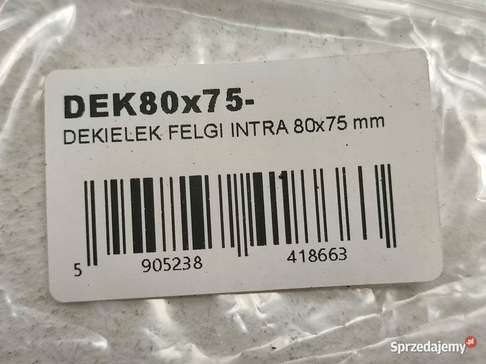 DEKIELEK FELGI INTRA 80x75mm