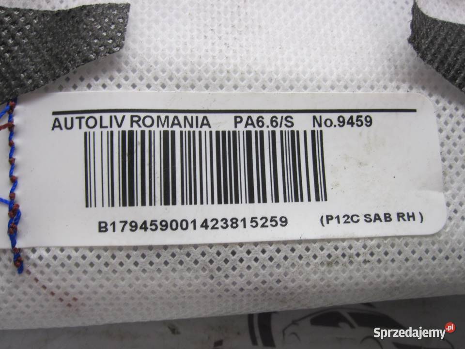 NISSAN JUKE I LIFT 15r AIRBAG poduszka fotela Kielce