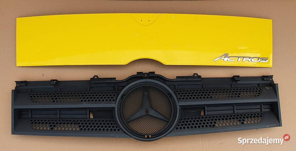 ACTROS MP4 MASKA GRILL ATRAPA PRZÓD Bieleń