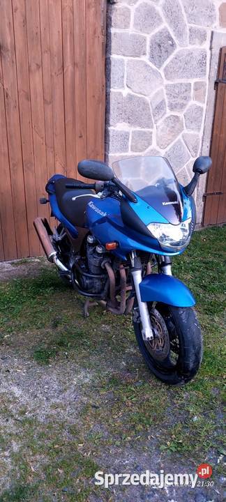 Kawasaki ZR7S niebieski Lwówek Śląski