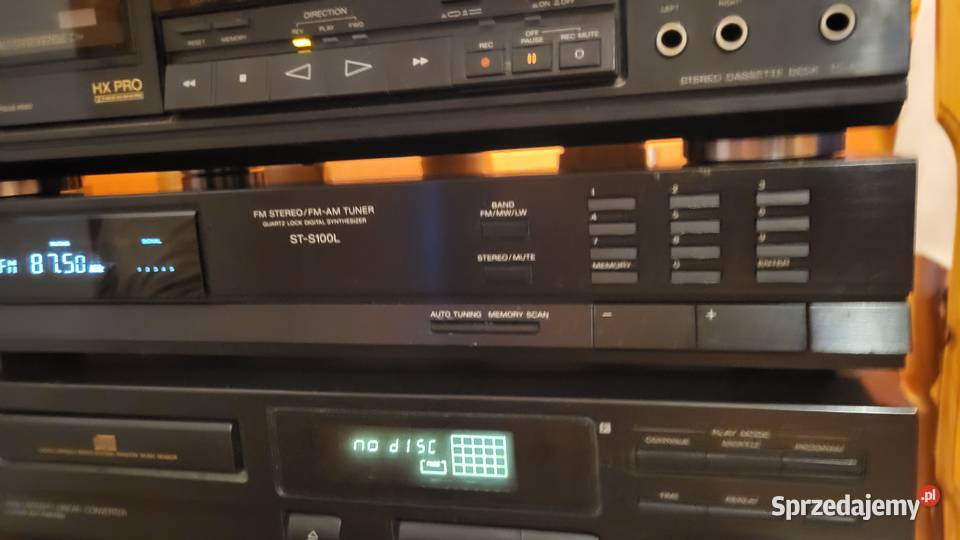 Wieża SONY DP312 STS100L TCRX55 TAF261R mazowieckie Pruszków sprzedam
