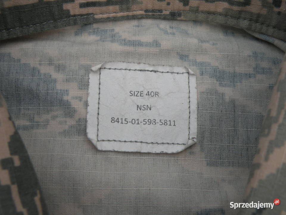 Bluza USAF ABU tiger stripes ripstop 40R Militaria