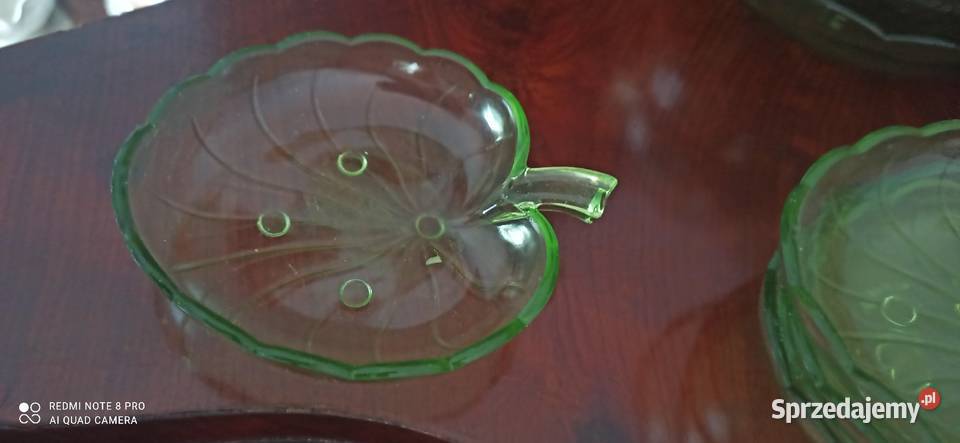 Miseczka owocarka Do deserów W kształcie liścia Gdańsk