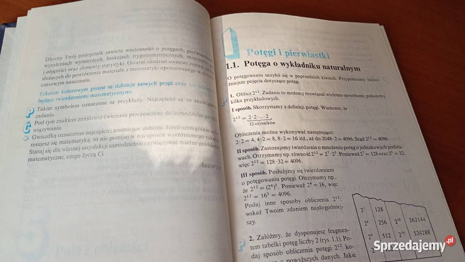 Matematyka 8 podręcznik klasy ósmej szkoły twarda pomorskie Gdańsk sprzedam