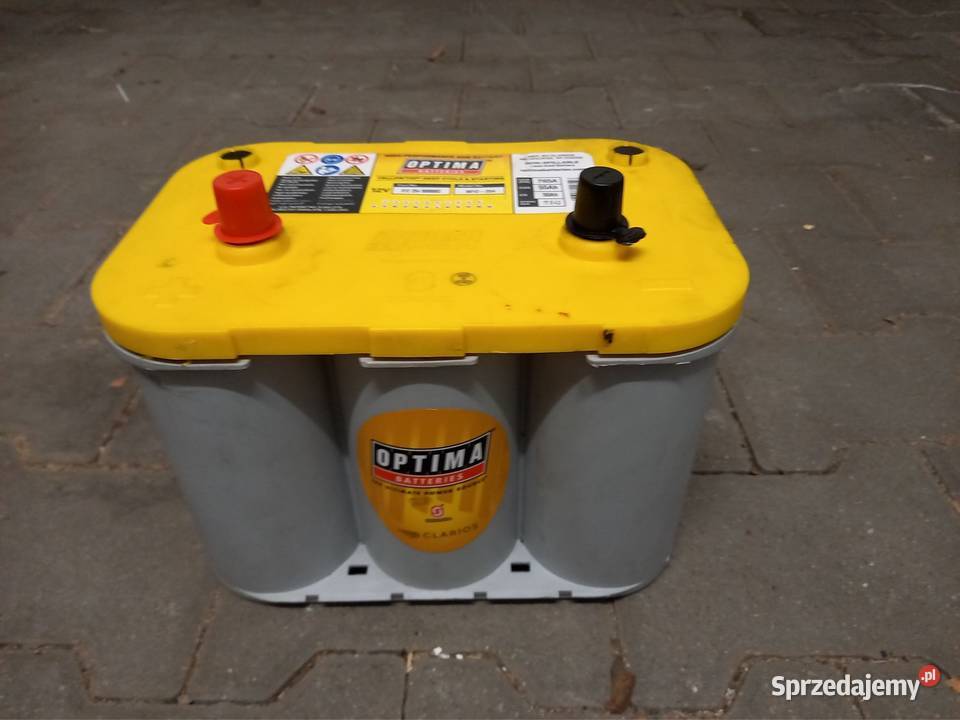 Akumulator AGM OPTIMA YELLOW TOP 75ah dolnośląskie