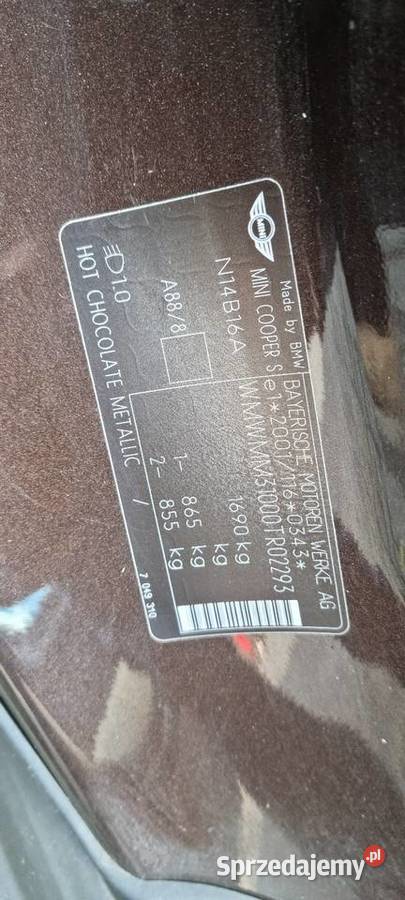 Mini Cooper S club man kurtyny powietrzne Pięczkowo sprzedam