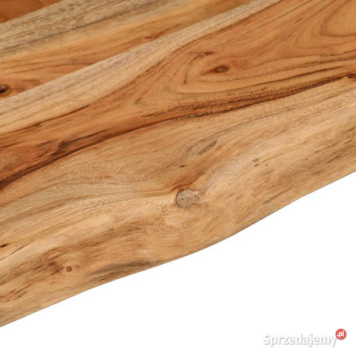 Półka ścienna 90x20x25 drewno akacjowe naturalna Warszawa