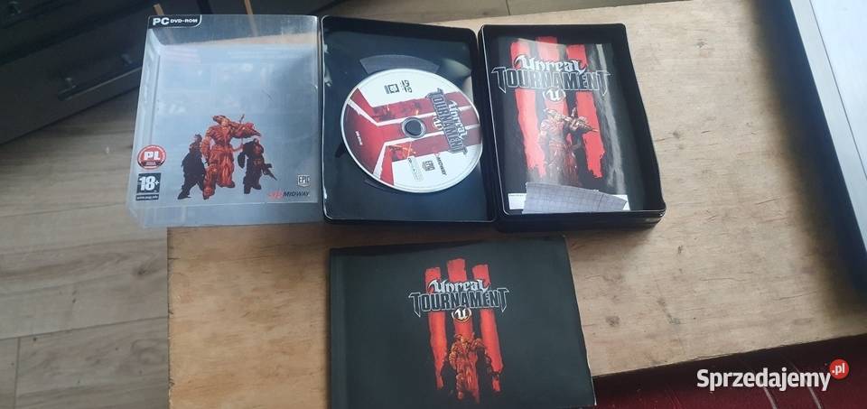 Unreal tournament III steelbox metalbox unikat Kielce