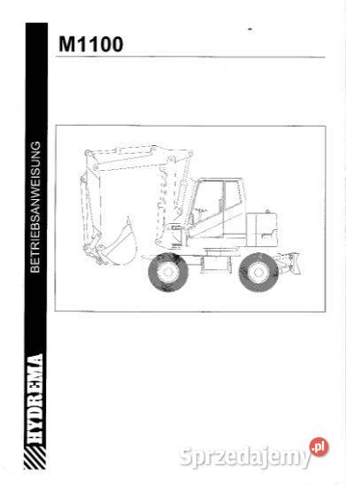 Weimar Hydrema M1000 M1020 M1220 instrukcja Kielce