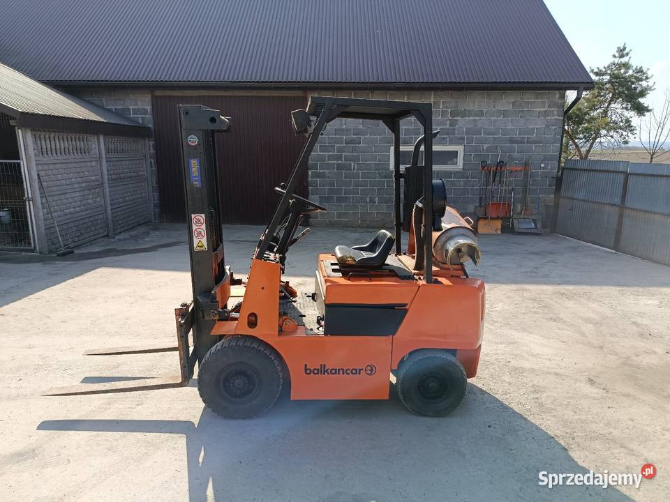 Wózek widłowy balkancar LPG Charsznica