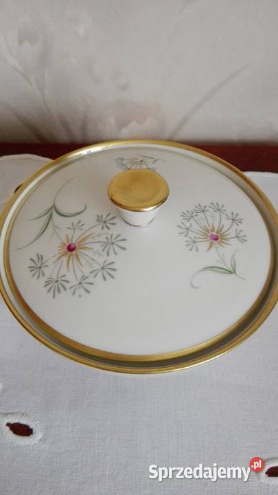 Szkatułka bombonierka cukiernica porcelana wielokolorowy Białystok