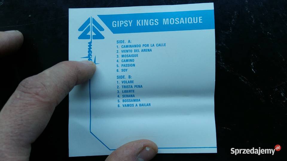 Kaseta magnetofonowa Gipsy Kings Mosaique wyd podlaskie