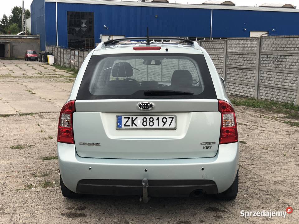 Kia Carens III rejestracja 2008 Clarion ASO 138KM Koszalin