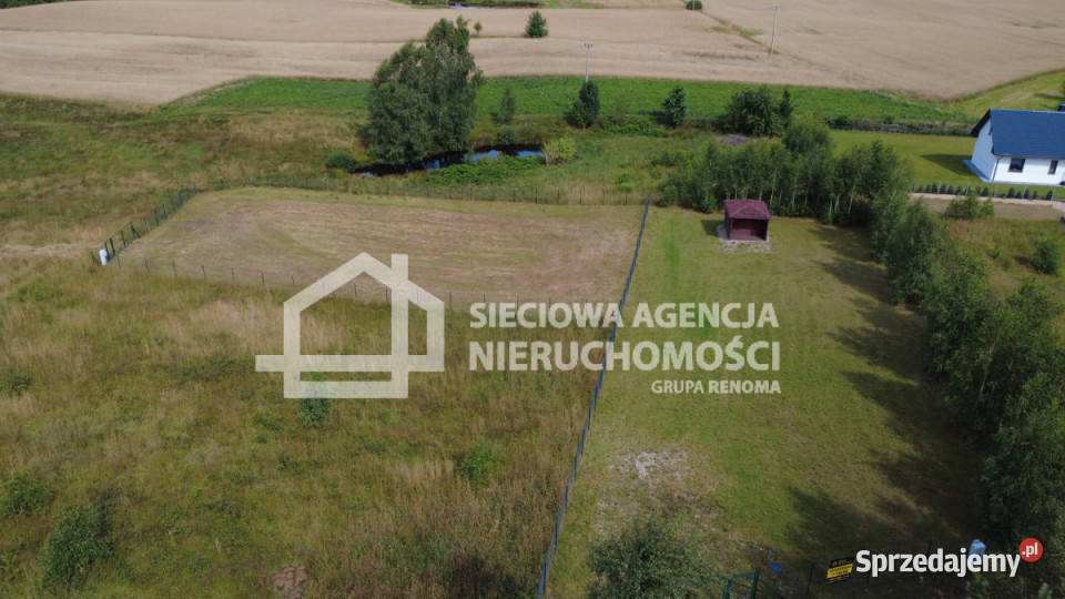 sprzedaży gruntu 1176m2 Załakowo budowlana
