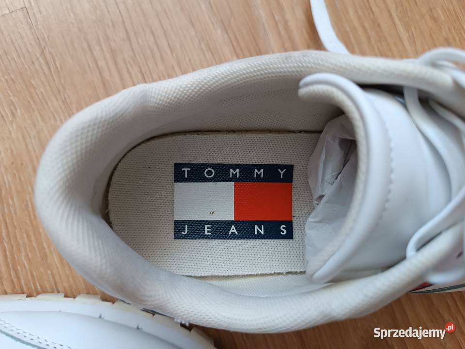 Buty sportowe męskie Tommy Hilfiger białe Szczyrk