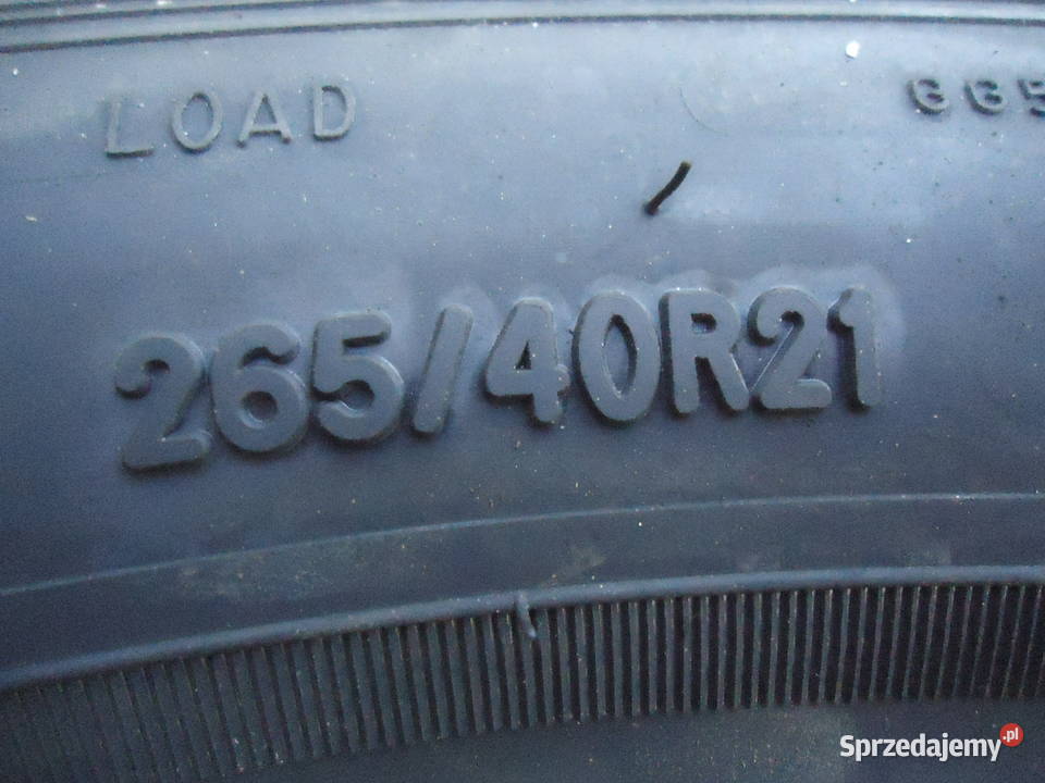 OPONY GOODYEAR EAGLE F1 26540 R21 RUN FLAT pomorskie Nowy Dwór Gdański